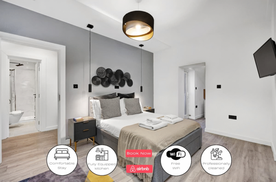 Newly Refurbished 1 Bed Flat Close to Camden!