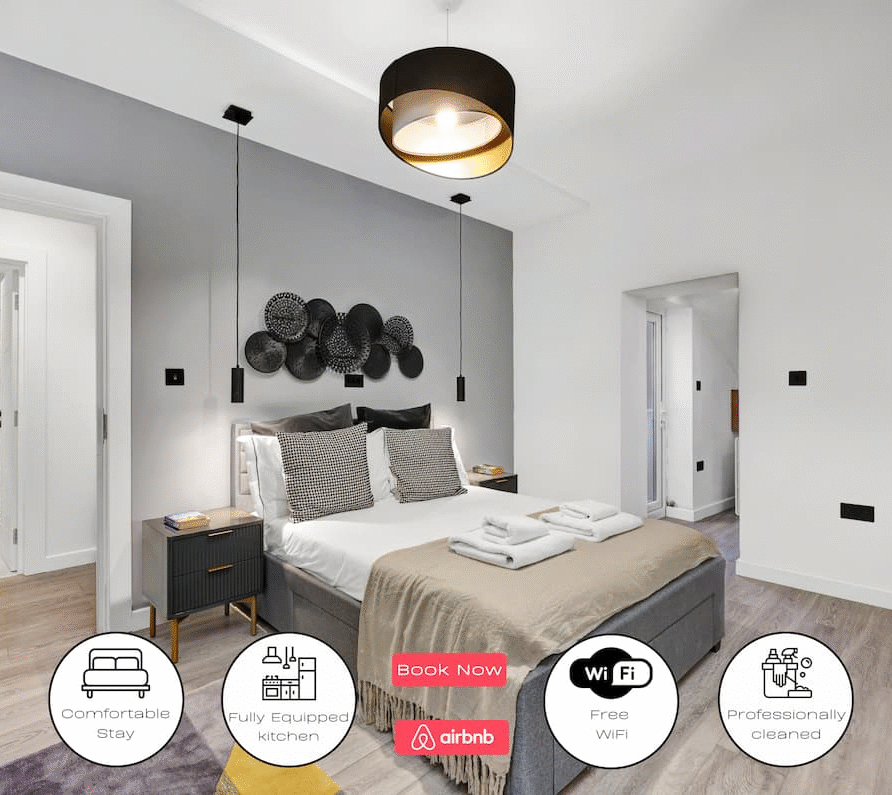 Newly Refurbished 1 Bed Flat Close to Camden!